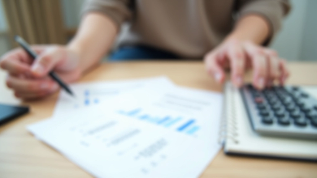 Rechner und Dokumente mit Mietzahlungen auf einem Schreibtisch, symbolisch für Mietpreisberechnung